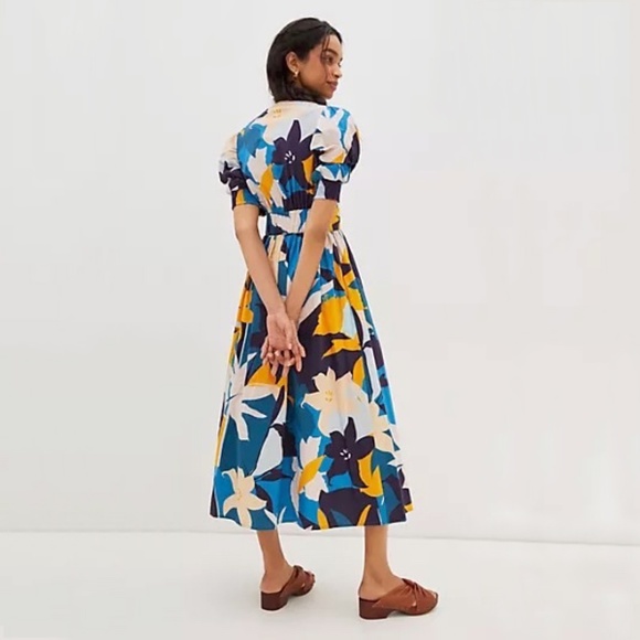 Anthropologie Cotton Ronika Maxi Dress 